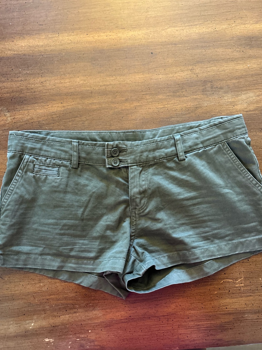 Brandy Melville Olive Utility Shorts